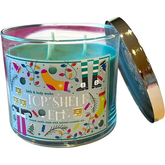 NWT Top Shelf Elf Bath & Body Works/ White Barn Candle - Picture 1 of 4